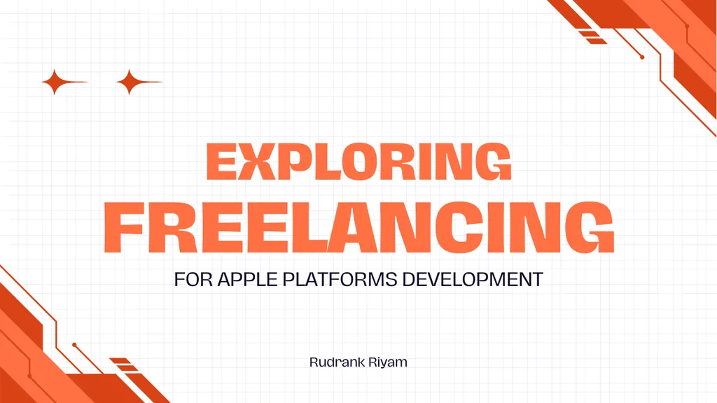 Exploring Freelancing for iOS Development
